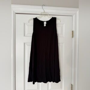Black Sleeveless Tunic